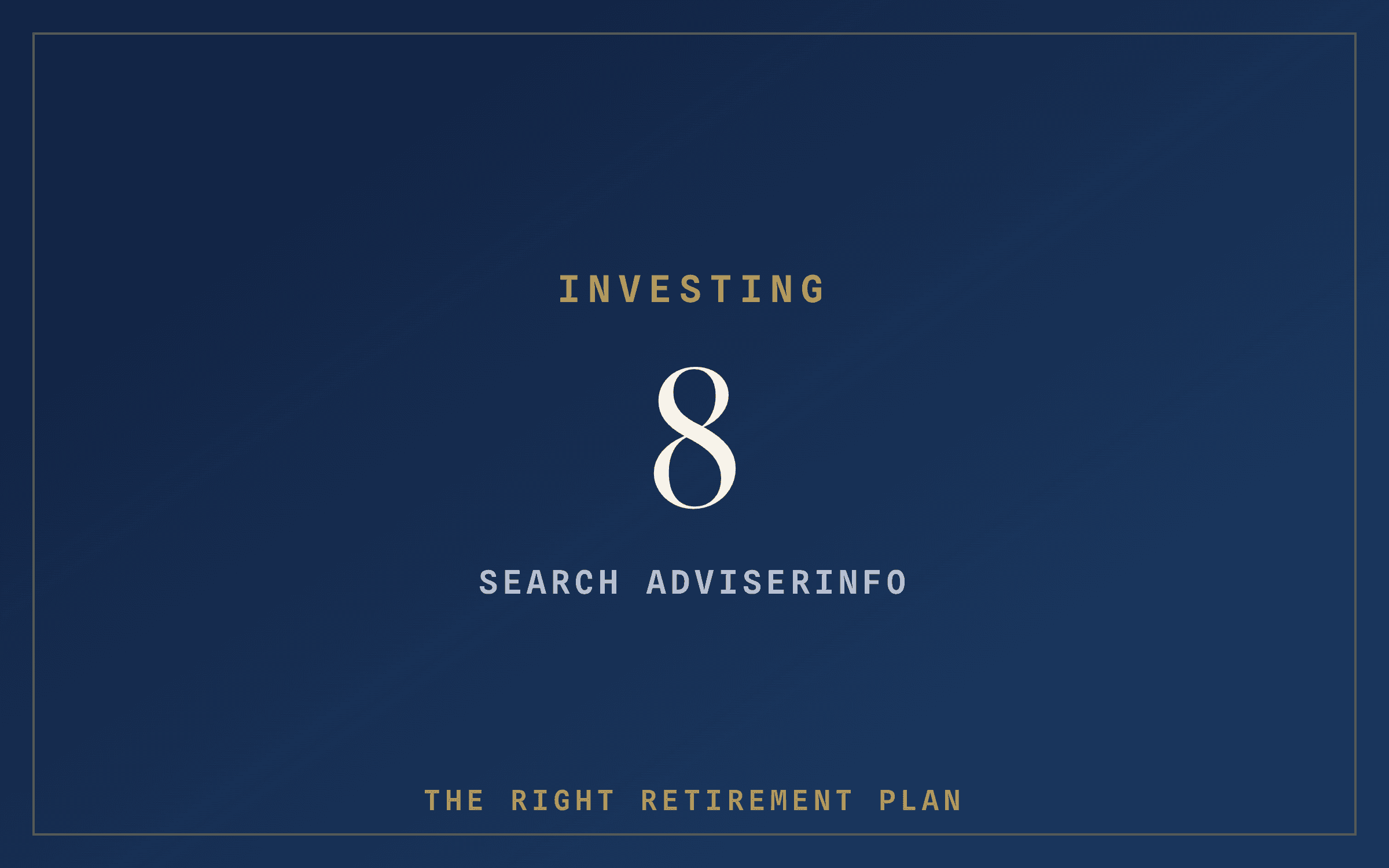 How to Check a Financial Advisor's Record in 8 Minutes